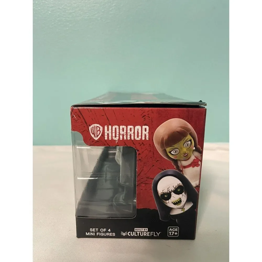 CultureFLY WB Horror Set of 4 Minis Figures IT, The Exorcist, Annabelle, The Nun